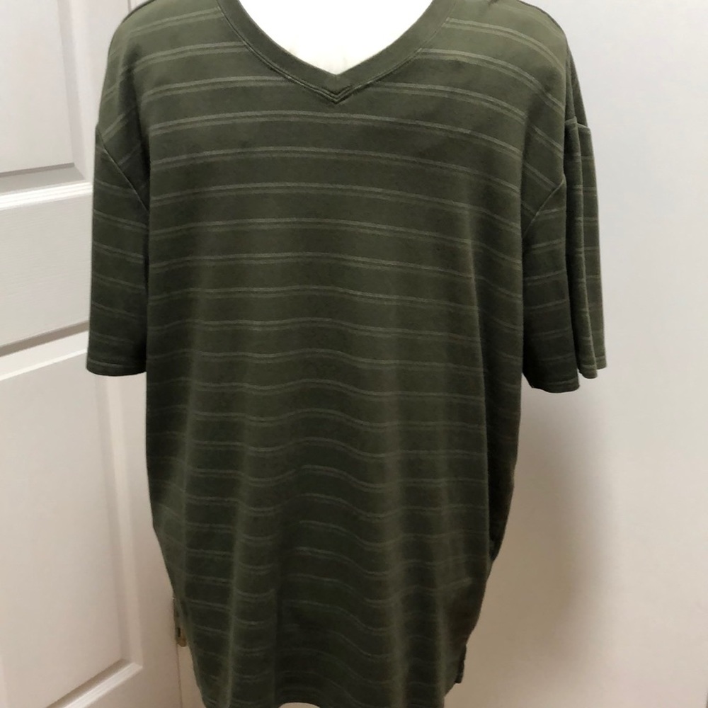 Van Heusen Short Sleeve Vneck Shirt